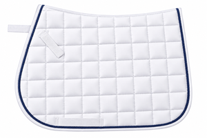 Tapis de selle équestre matelassé carré de haute qualité avec logo personnalisé d'usine OEM pour le saut d'obstacles et l'équitation de dressage - Product Image 2