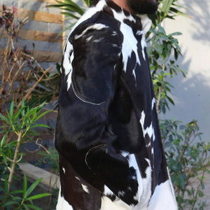 Wholesale Best Quality Zipper Closure <b>Men</b> Cowhide <b>Leather</b> <b>Jackets</b> Fully Customized Genuine Cowhide <b>Jackets</b> - Product Image 5
