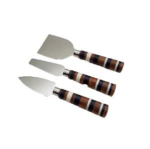2026 Latest Epoxy Resin Cheese Knife Set Stainless Steel Blades For Stylish Serving Charcuterie <b>Board</b> Gourmet Cheese Accessories - Product Image 6