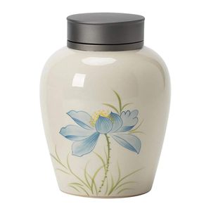 Urne funéraire en aluminium pour cendres humaines, urne commémorative pour adultes, gravure personnalisée, vente en gros, fabricant OEM, fournisseur - Product Image 1