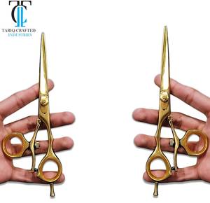 Ciseaux de barbier à lame affûtée, outils de coiffure professionnels, TARIQ CRAFTED INDUSTRIES - Product Image 1