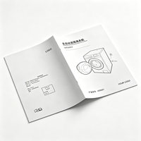 Manuels de produits personnalisés OEM en papier offset A5 |   Impression de brochures commerciales en carton écologique, directement de l'usine
