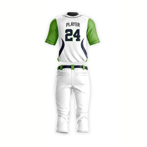 Uniforme de Béisbol a Cuadros Transpirable, Teñido, Ecológico y Personalizado con Logotipo Frontal, Diseño Personalizado de Alta Calidad 2026 - Product Image 3