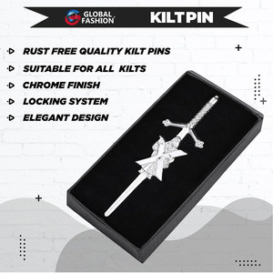 Broches Decorativos para Trajes de Tartán del Clan San Andrés, Metal de Alta Calidad para Accesorios Tradicionales de Tartán 2026 - Product Image 5