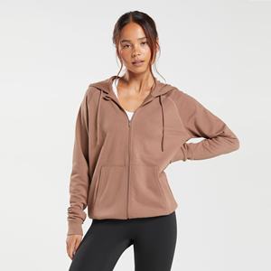 เสื้อฮู้ดสวมหัวโอเวอร์ไซส์แบบมีซิปสำหรับผู้หญิง2025แฟชั่นฤดูหนาวล่าสุด - Product Image 5