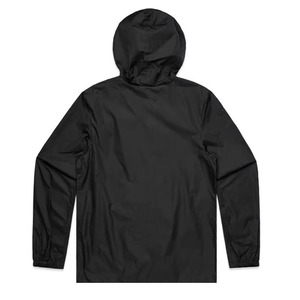 เสื้อแจ็คเก็ตกันลมกันฝนสำหรับผู้ชาย ออกแบบโลโก้ได้ตามต้องการ สไตล์สตรีทแวร์ ผลิตจากโพลีเอสเตอร์ 100% เนื้อผ้านุ่ม กันน้ำ พร้อมจำหน่าย - Product Image 5