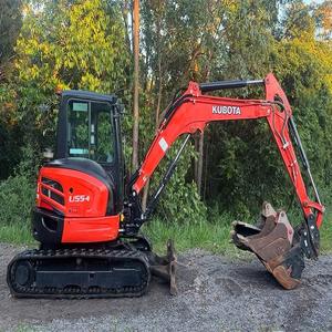 Venta al por mayor: Miniexcavadora Kubota U55-4 con orugas robustas, cabina limpia, lista para la construcción, entrega rápida. ¡Compre ahora! - Product Image 3