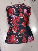 Tissu satiné imprimé de luxe en promotion pour robes de mariée, tenues de soirée et robes d'occasion spéciale, disponible au meilleur prix
