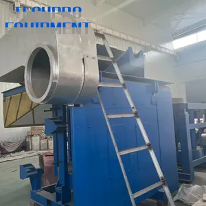 500kg 1000kg 1500kg Capacity Aluminum Shell Induction Furnace Optimal for Stainless Steel Melting