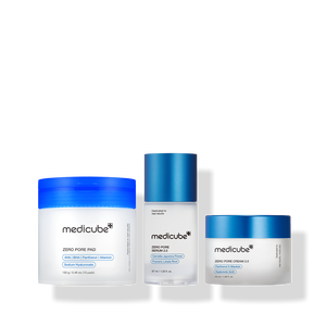 Set Viso Medicube Zero Pore 3 Pezzi di Alta Qualità con Acido Ialuronico Prodotto in Corea - Product Image 1