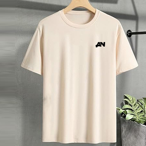 เสื้อยืดโอเวอร์ไซส์ผู้ชาย ทรงหลวม สไตล์สตรีทแฟชั่น เนื้อผ้าคอตตอนผสม นุ่มสบาย เหมาะสำหรับใส่ในชีวิตประจำวัน - Product Image 3