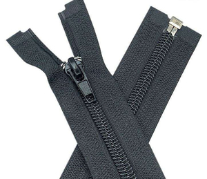 Wholesale Multicolor Nylon Resin Open End Zipper Smooth Slider Garment Jacket Bag Sewing Accessory Custom Size Color B2B - Product Image 2