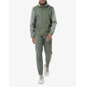 Conjunto Deportivo de Invierno para Hombre, Chaqueta con Capucha y Cremallera, Pantalones Transpirables e Impermeables de Poliéster, Estilo Casual y Atlético - Product Image 2