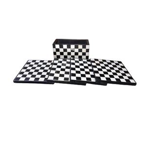 Posavasos de Madera Ecológicos Hechos a Mano con Incrustaciones y Acabado Clásico de Resina para Utensilios de Cocina a Precio Económico - Product Image 1