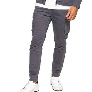 Pantalon de jogging multicolore en coton pour homme, nouvelle collection, grande taille, décontracté, style cargo, multi-poches, streetwear - Product Image 3