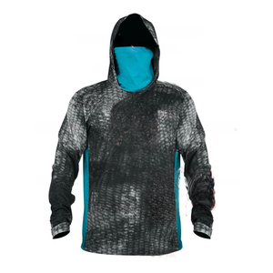Chemise de pêche professionnelle à capuche, vêtements de sport respirants pour les pêcheurs et les distributeurs d'articles de sport - Product Image 2