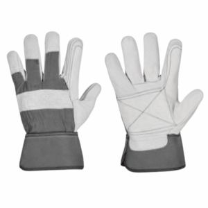 Gants de rigueur canadiens personnalisables en cuir de vachette grainé durable, avec manchette de sécurité lisse, résistants aux épiques, construction renforcée, souples, certifiés CE - Product Image 6