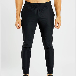 Custom Logo Men's <b>Brown</b> Quick Dry Washed <b>Joggers</b> For Men Breathable Men's Trouser With Flap Leg With Zips & Back Pocket - Product Image 4