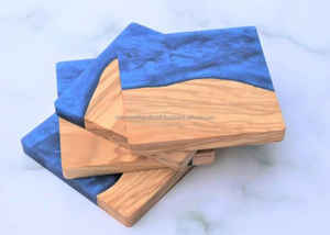 Sous-verre en bois et résine de meilleure qualité - Product Image 4