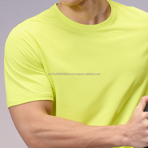 Camisetas de Verano Multicolores Lisas 100% Poliéster Ligeras con Logotipo Personalizado al por Mayor para Hombre - Product Image 4