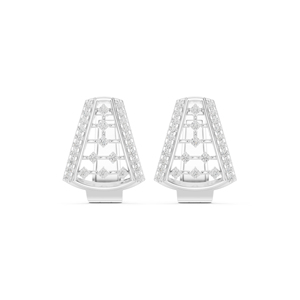 14K Rose Gold Round Lab-Grown Diamond Drop Earrings for Women Wedding Wear Earring New Grown Diamond - Product Image 5