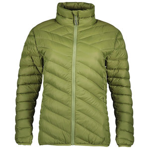Blouson bomber en duvet fin à capuche pour homme, coupe-vent décontracté d'hiver, fermeture éclair, logo sur le devant, coupe classique, couleur unie, polyester - Product Image 5