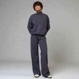 Conjunto de Sudadera con Capucha de Felpa Francesa, Trajes Deportivos con Logotipo Personalizado, Trajes Deportivos Casuales Extra Grandes de Felpa Gruesa de Algodón para Hombre - Product Image 2