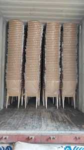 Wholesale Modern Curved Seat Edge Plastic <b>Dining</b> <b>Chairs</b> Arm Durable <b>Stackable</b> Furniture Comfortable Seating Lightweight for - Product Image 4