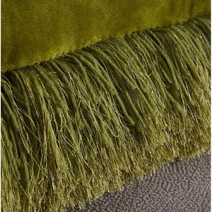 Almohada decorativa peluda con Lurex 18-In X 18-In Throw Pillow - Product Image 2