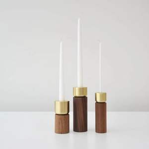 เชิงเทียนทองเหลืองทรงคลาสสิก  เชิงเทียนทองเหลืองยุคทอง  เชิงเทียนทองเหลืองสไตล์ชาติพันธุ์  เชิงเทียนทองเหลืองคุณภาพพรีเมียม - Product Image 4