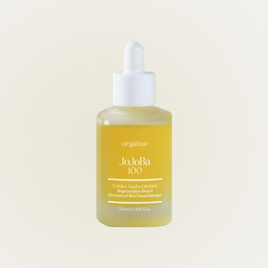 น้ำมันบำรุงผมเกาหลี K-Beauty Olgahyu Golden 100% น้ำมันโจโจ้บา 50 มล. ผลิตในเกาหลี เกรดเครื่องสำอาง - Product Image 1
