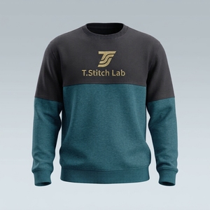เสื้อสเวตเชิ้ตคอกลมผู้ชาย แขนยาว แห้งเร็ว ทรงปกติ สไตล์สตรีทแวร์ ใส่ได้ในฤดูหนาว รับสกรีนโลโก้ ขายดี - Product Image 5