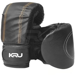 Gants de boxe en cuir durables et abordables avec doublure respirante et sangle réglable, idéaux pour l'entraînement et la pratique - Product Image 5