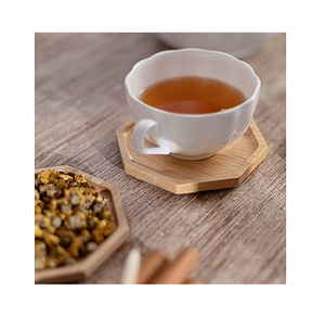 Wooden Coaster Custom Sublimation Flower Design Coasters for Drink Round Coaster Factory Hot Supply Wood Coaster - Product Image 2