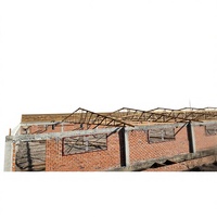 Système de toiture en acier pour élevage avicole Eratek EC100.100, treillis léger, grade G550, norme JIS, tolérance de 5 %, résidentiel, léger