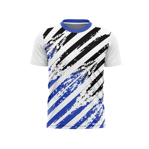 เสื้อยืดเปล่าคุณภาพสูงสำหรับผู้ชาย แบบสั่งทำได้ ซับลิเมชั่น แขนสั้น ผ้าฝ้าย 100% แห้งเร็ว ระบายอากาศได้ดี มีทุกขนาด ขายส่ง - Product Image 5