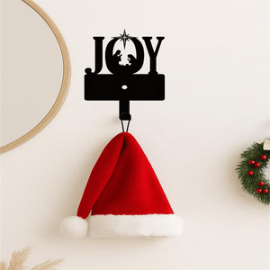 CIFbuy Mensola da Parete in Legno Rustico Industriale Vintage con Ganci, Organizzatore per Ingresso, Appendiabiti da Parete, Stile Retrò - Product Image 3
