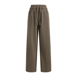 กางเกงวอร์มผู้ชายผู้หญิงแบบสั่งทำ เอวยางยืด มีเชือกผูก ทรงขาตรง หลวม สไตล์จ็อกเกอร์ ผู้ผลิต OEM ODM - Product Image 5