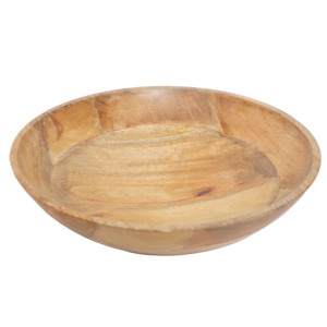 Cuenco Decorativo de Madera Hecho a Mano SB-010 |   Decoración del Hogar |   Acabado en Madera Natural - Product Image 1