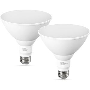 Lampade LED Dimmerabili a Luce Bianca Diurna 5000K PAR38, Fari da Esterno Equivalenti a 13W e 100W, Impermeabili - Product Image 1