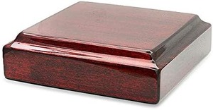 Tienda de Regalos Ejecutivos |   Set de Martillo y Bloque de Madera de Palisandro Personalizado en Caja de Madera con Bisagras y Grabado Personalizado - Product Image 4