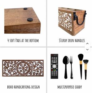 Organizador de cubiertos de alta capacidad para guardar grandes colecciones de cubiertos planos, con 3 compartimentos, al mejor precio. - Product Image 3