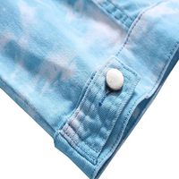 Veste en jean pour homme de haute qualité, faible MOQ, personnalisable, hiver, rembourrage en coton, coupe-vent, imperméable, doublure polaire réversible
