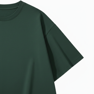 T-shirt surdimensionné en coton épais de haute qualité pour homme, design de logo personnalisé, coupe décontractée, streetwear tendance, poids lourd - Product Image 2