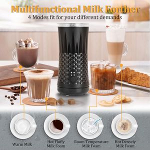 Montalatte Elettrico Multifunzione 4-in-1 con Controllo Automatico della Temperatura, Silenzioso, per Schiuma di Latte Calda e Fredda e Riscaldatore L - Product Image 2