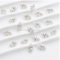 Prix de gros pour la fabrication de bijoux de luxe, diamants en vrac de qualité VS-Si, 1 carat, couleur blanche, forme marquise, cultivés en laboratoire