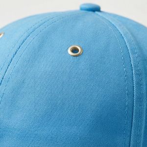 Gorra de Béisbol Azul Claro, Gorra Informal, Diseño Moderno, Estilo Casual, para Caballeros, de Algodón Adaptable - Product Image 5