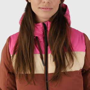 Womens <b>Thick</b> Bubble Jacket Hooded Full Zip Cotton Filled <b>Winter</b> Puffer <b>Coat</b> Breathable Casual Street Fashion Outerwear - Product Image 6