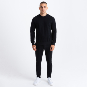 Ensemble de survêtement décontracté d'hiver personnalisé pour homme, coupe-vent, séchage rapide, écologique, grande taille, en polaire, pour adulte - Product Image 1