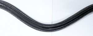Frontal de cheval en cuir fin avec bordure scintillante et rembourrage doux, base professionnelle pour l'incrustation de cristaux et la pose de rivets - Product Image 6